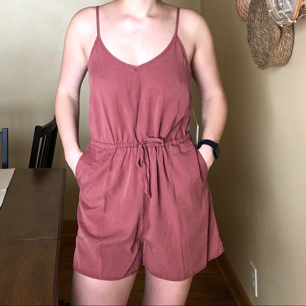 Romper in rust color